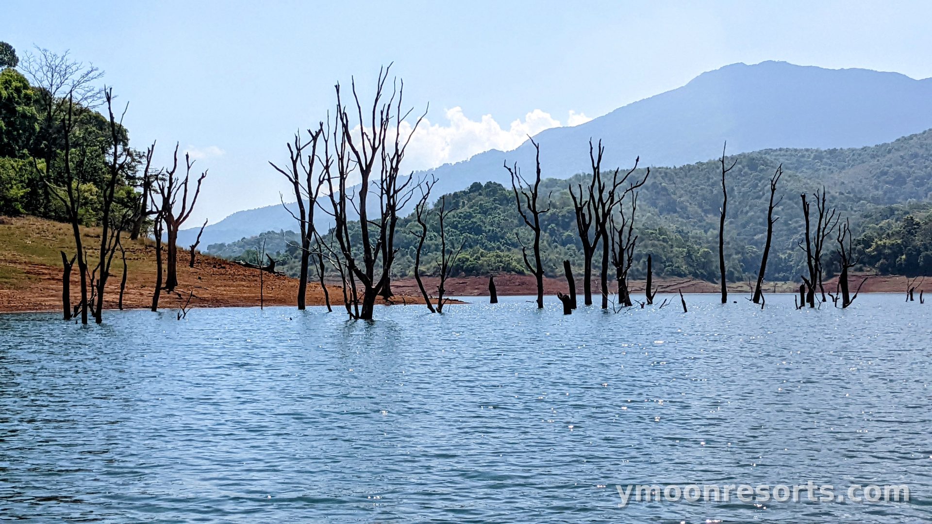 Inside Dam. On Water